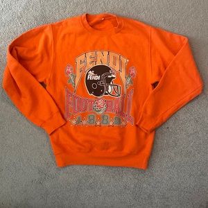 Bleached Goods Fendi Football Sweatshirt. Size S